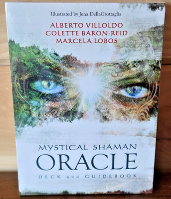 Mystical Shaman Oracle Cards Deck And Guidebook by Alberto Villoldo Colette Bart