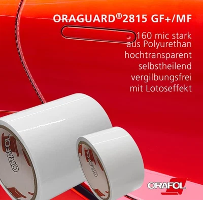 €144,70/m² 10m- Schmalrollen Lackschutzfolie Auto Ladekante Oraguard™2815 GF/MF+ - Bild 1 von 4
