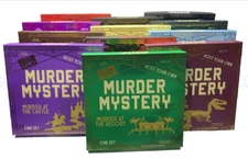Murder Mystery Game Set Murder at the North Pole Disco Museum Moon Safari & MORE