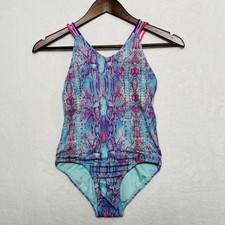 Little Peixoto Mona One Piece Swimsuit Girls Size 14 Crochet Heart Snake 79.99