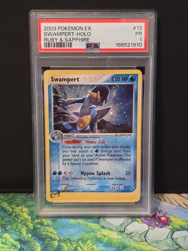 Swampert graded PSA 1 for sale on eBay