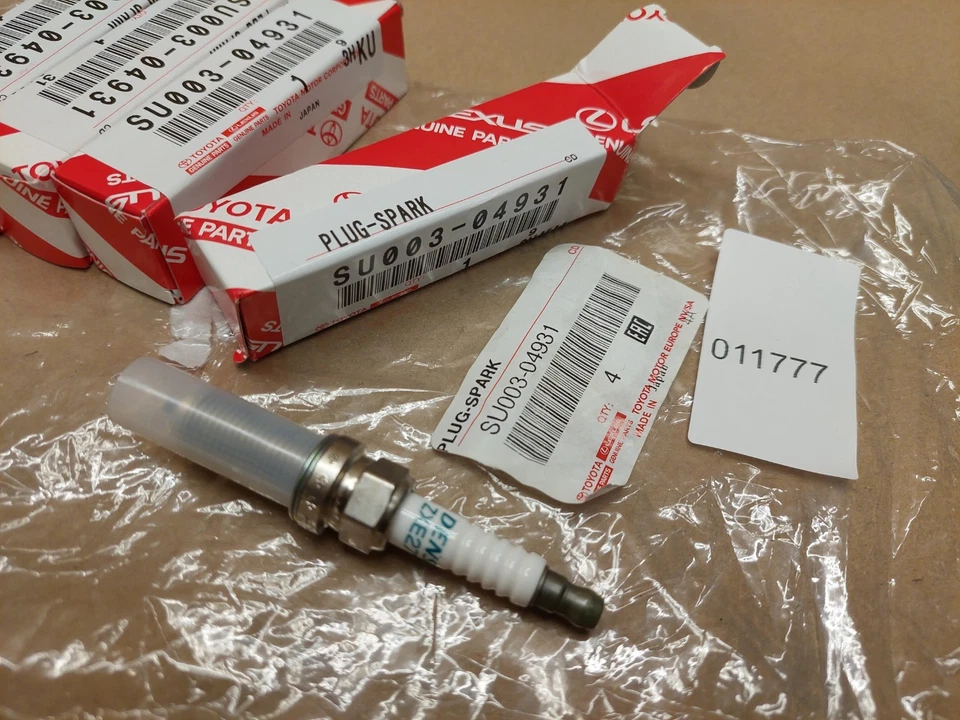 Toyota GR86 Spark Plugs Set 2.4L 2022-2024 SU00304931 FR-S 86 BRZ Genuine NEW - Image 4 of 4