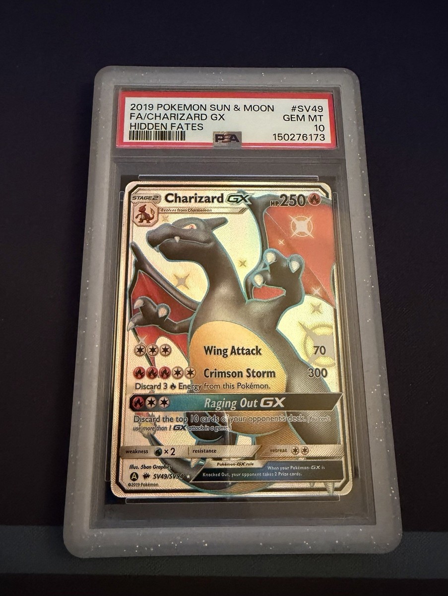 Charizard GX SV49/SV94 Hidden Fates Shiny Vault Holo PSA 10 | eBay