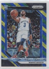 2018-19 Panini Prizm Choice Blue Yellow & Green Prizm Jevon Carter #76 g7c
