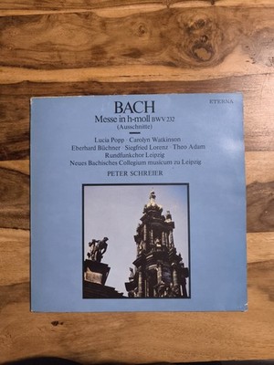 Bach Messe in h-moll BWV 232 (Ausschnitte) Klassik LP/Vinyl/Schallplatte -TOP