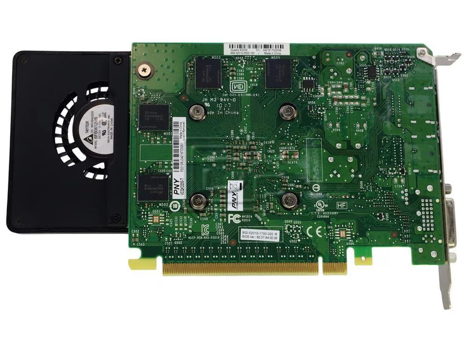 PNY / Nvidia Quadro K2200 4GB GDDR5 PCIe 2.0 x 16 Desktop Graphics Card - Image 2 of 3