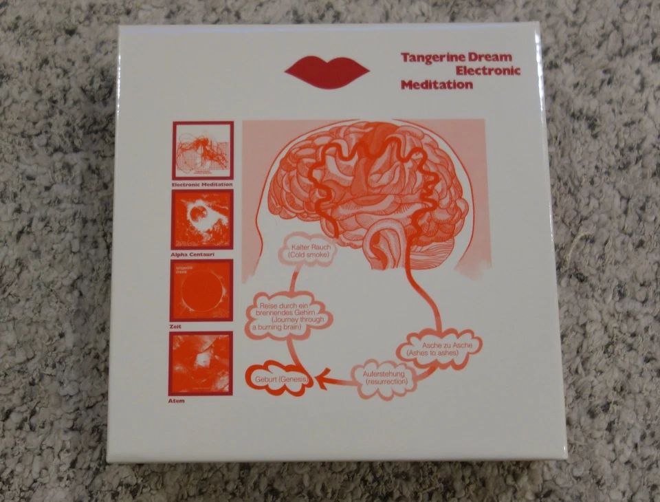 Tangerine Dream Mini LP CD Promo Box Set (4 Titles) 5-CDs Japan Authentic Mint - Bild 4 von 4