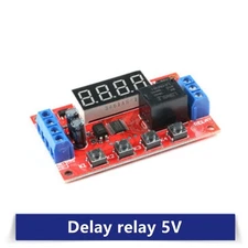 DC 5V 10A Adjustable Time Delay Relay Module LED Digital Timer Control Switch