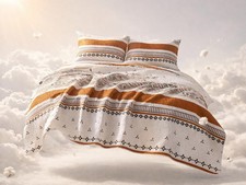 Boho Quilt Set Queen Size   Lightweight Microfiber Bohemian Quilt Bedding Set,