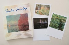 Claude Monet  1940-1926 - Buch zur Ausstellung in Balingen 1992, 3 Kunstkarten