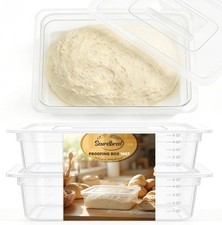 Dough Proofing Container, 10Qt Large Capacity Holds Up to 13.2Lb of Dough,