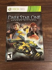 Dark Star One Broken Alliance XBOX 360 Instruction Manual Only