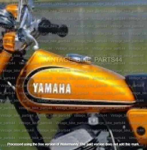 Yamaha CT1 CT2 CT3 175 Depósito Gasolina Aluminio Lacado Amarillo Dorado Foto 2 de 4