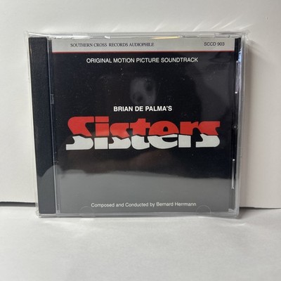 SISTERS Sountrack Brian De Palma Bernard Herrmann (CD, 1985) First Press! NM/VG