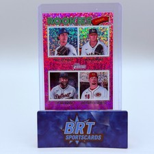 2026 Topps Heritage 2026 Rookie (Gervase/Perkins/Smith/Maxwell) Pink Sparkle