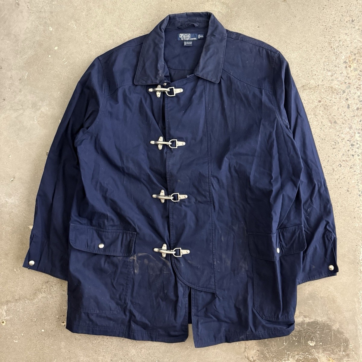 90’s RALPH LAUREN fireman jacket USA製 Polo by Ralph Lauren 90s Old Fireman Jacket Made in USA