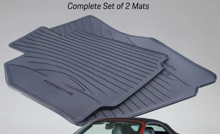 Juego de alfombrillas para todo tipo de clima Porsche 997 911 Carrera 2005-2012 cupé Foto 2 de 4