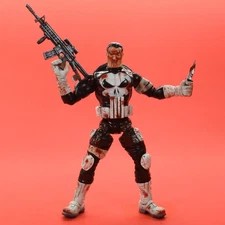 Marvel Legends 6" Custom Toybiz Bloody Battle Damaged Punisher As Shown UJ12