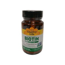 Biotin High Potency Vegetarian 5 MG 60 Caps B...