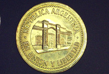 Argentina 50 Centavos 1994 Almost Uncirculated Coin