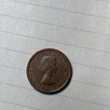 1964 vintage Canadian penny (Elizabeth II)