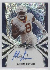 2019 Leaf Flash Blue 5/50 Hakeem Butler #BA-HB1 Auto md3