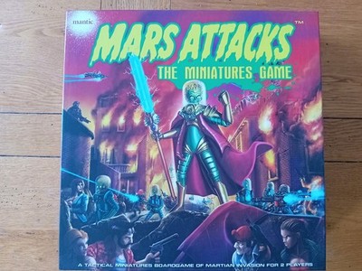 Mars Attacks The Miniatures Brettspiel