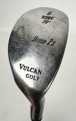 Vulcan Golf Club 6 Woody Hybrid Z3 28° Lite Flex Graphite Shaft RH