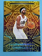 Jarrett Allen 2024-25 Panini Obsidian 06/10 Gold Electric Etch Cavaliers #79