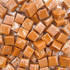 Caramel Cubes Candy 1 Pound Bag - Approx. 65 Count 1 Pack of 1