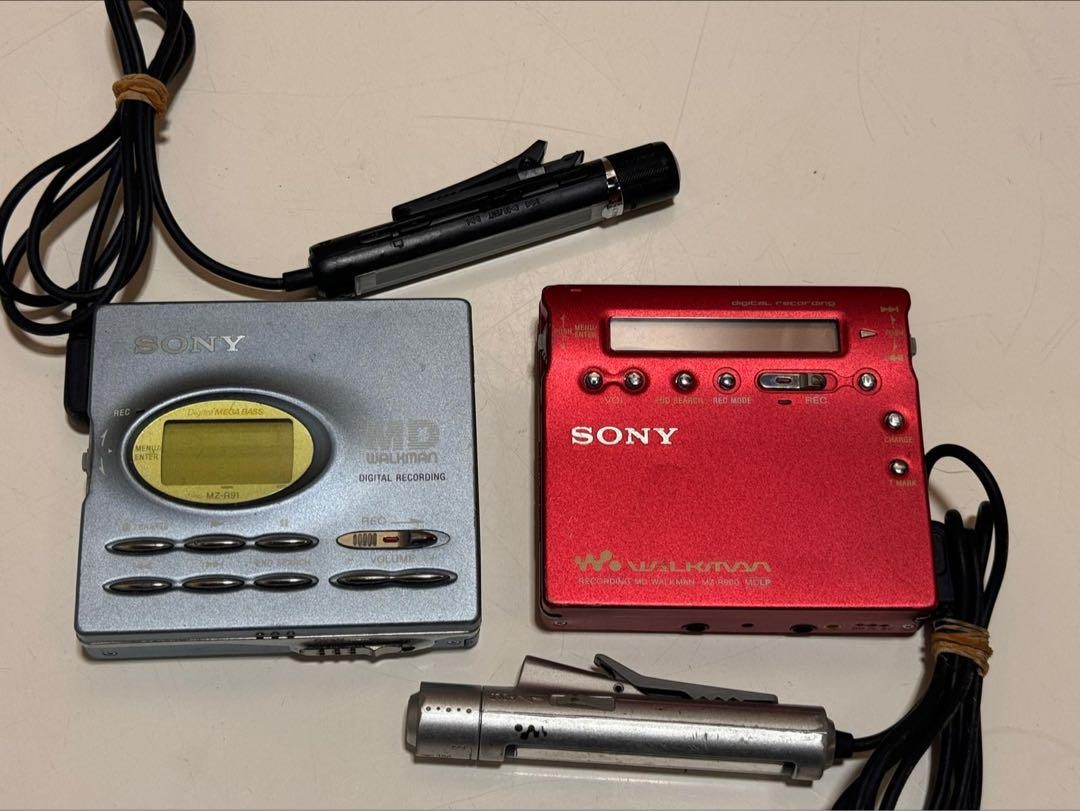 Sony Md Player Mz-R900 Mz-R901 Portable Minidisc Recorder