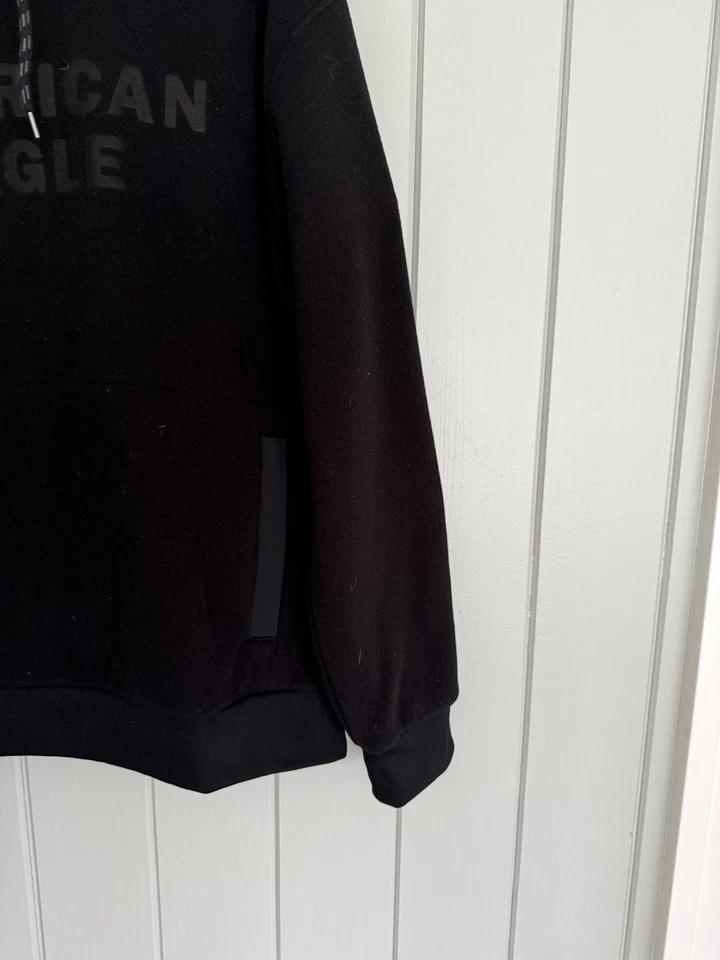 NUEVO CON ETIQUETAS Para hombres American Eagle Fleece City Sudadera con Capucha XL Logo NUEVO Foto 2 de 4