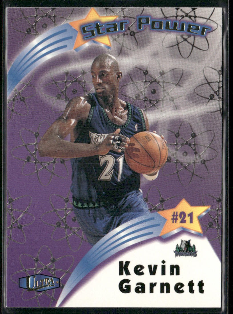 Kevin Garnett 1997-98 Ultra Star Power #8 SP
