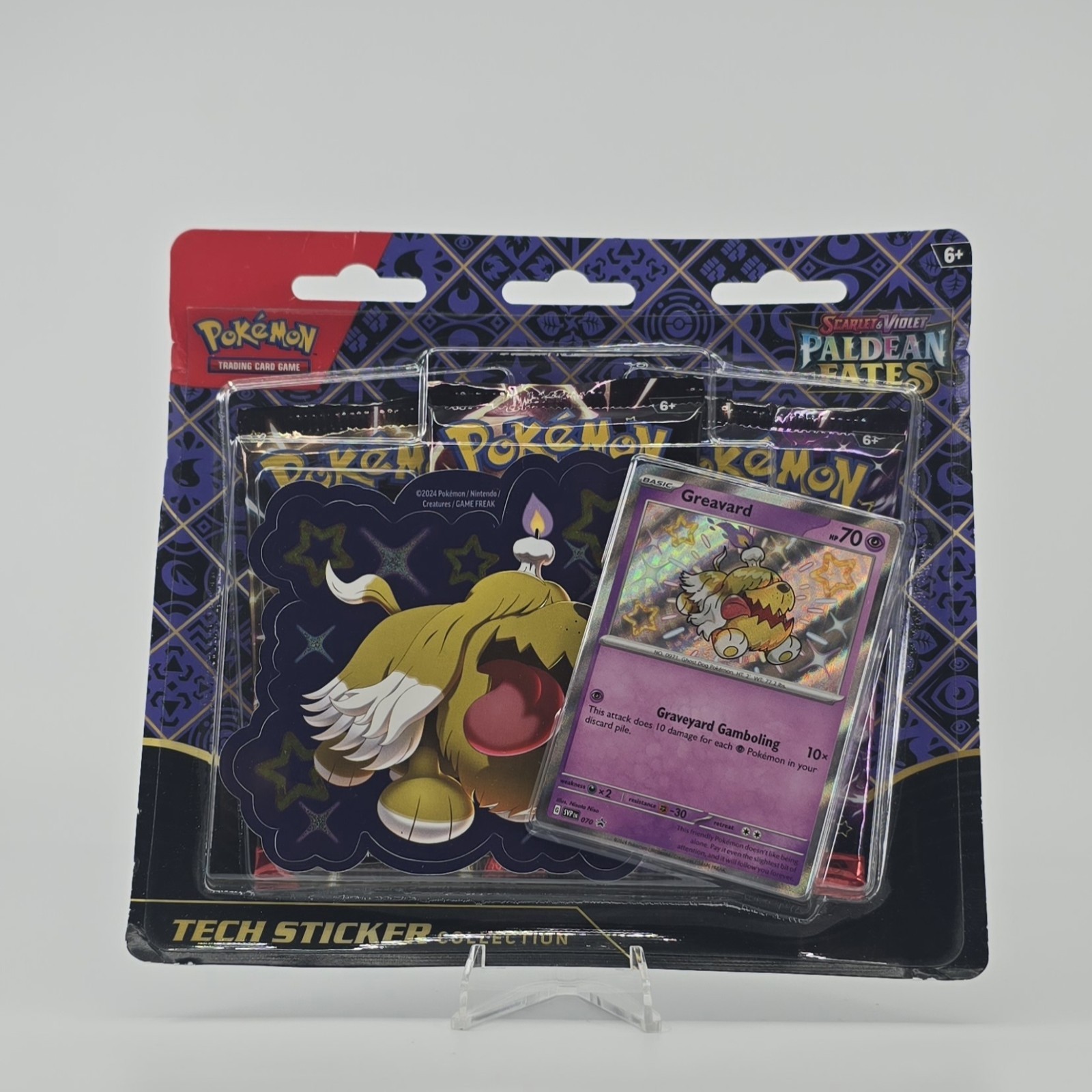 Collezione di Adesivi Pokémon TCG Greavard Tech