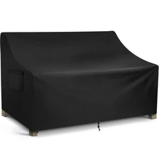 Waterproof 4-Seater Patio Sofa Cover Heavy Duty Outdoor Couch Cover 104"W