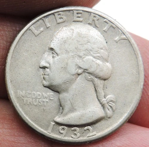 1932 Silver Washington Quarter VF