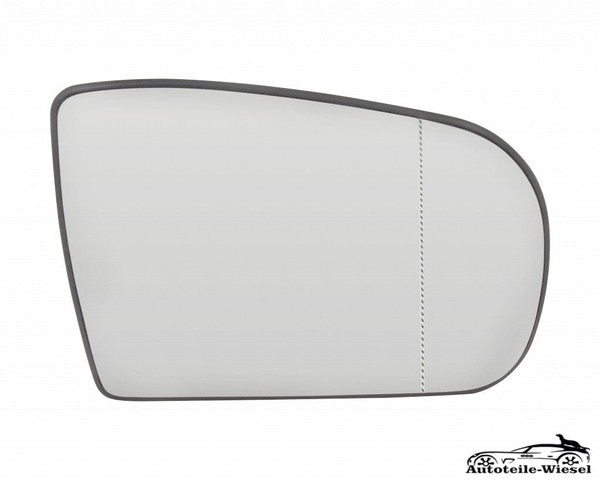 Glas AußEnspiegel FüR Mercedes E-Klasse Beheizt Chrom Rechts 95-02-image