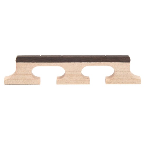 4 String Banjo Bridge Rosewood Decorative Robust Wooden 3 Leg Banjo Bridge R GF0 - Picture 5 of 22