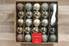 Wondershop By Target 50-Pack Of Shatter Resistant Christmas Tree Ornament Bulbs