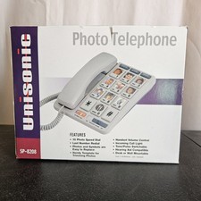 Unisonic HAC SP-8208 Photo 10Telephone - XL Buttons For Memory/Vision Impaired
