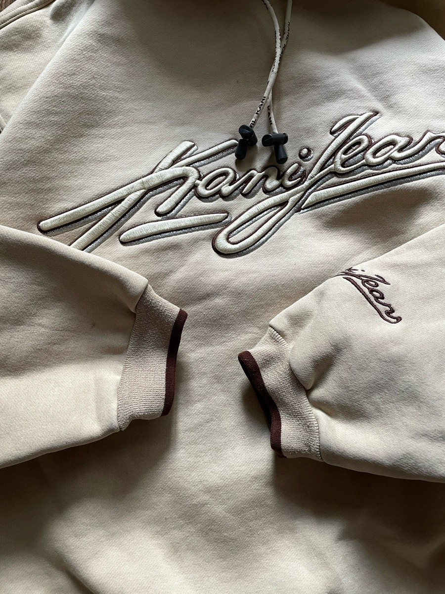 Vintage karl kani hoodie Beige size XXL Rap Hip Hop 2000 Y2K | eBay