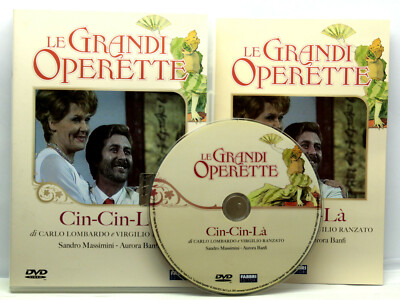 LE GRANDI OPERETTE CIN CIN LA' SANDRO MASSIMINI DVD EDIZIONE ITALIANA 73642