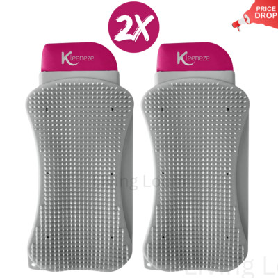 2X Kleeneze Küche Reinigungspad Silikon Schrubber & Schaber für Topf Pfannen Geschirr