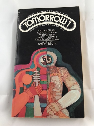 TOMORROW 1 stories by Simak Tenn Anderson Schmitz MacDonald  1971 Signet SF pb - Picture 1 of 3
