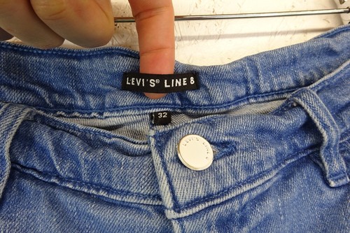 Levis Jeans Damen W32 L32 Linie 8 Blau Skinny Fit Jeans White Label B9 - Bild 2 von 11