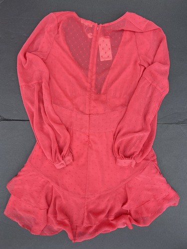 Mini Vestido For Love & Lemons Flamenco Rosa Tarta Manga Larga Talla Mediana - Imagen 9 de 9
