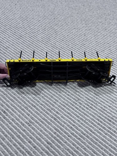 Bachmann G Gauge - Flat Car Baltimore and Ohio 1525 with logs - Picture 6 of 6