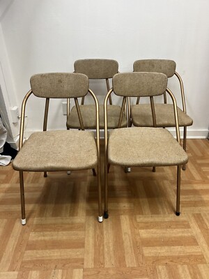 Vintage COSCO CHAIR LOT Styleaire Folding metal mid century