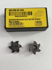608.0250.00 AS45 PH HORN Carbide Tslot Groove Insert Head 1box=2pcs VAT INVOICE