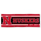 Nebraska Cornhuskers Large 6 Foot Banner